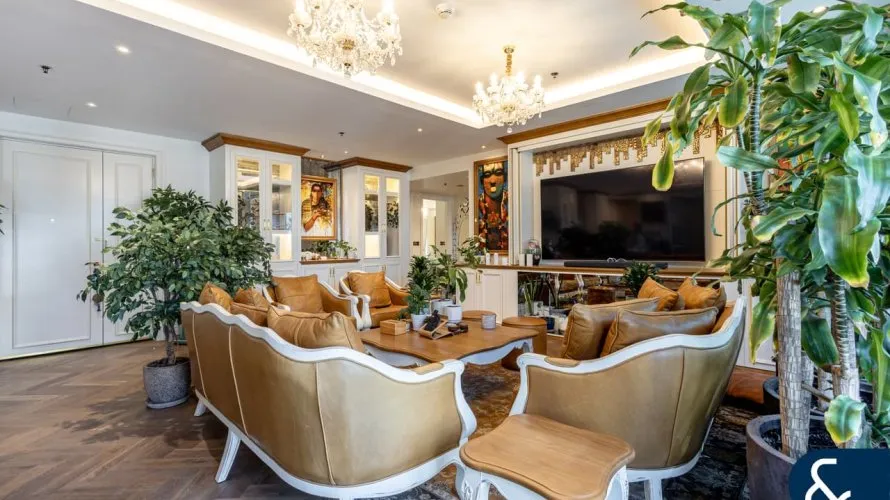 Apartamento de 3 dormitorios en Limestone House, UAE No. 156