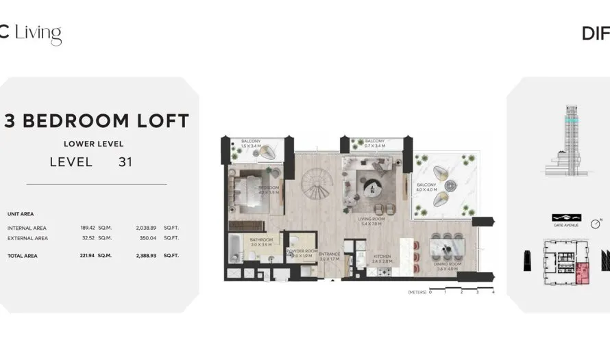 DIFC LIVING en DIFC, UAE No. 28