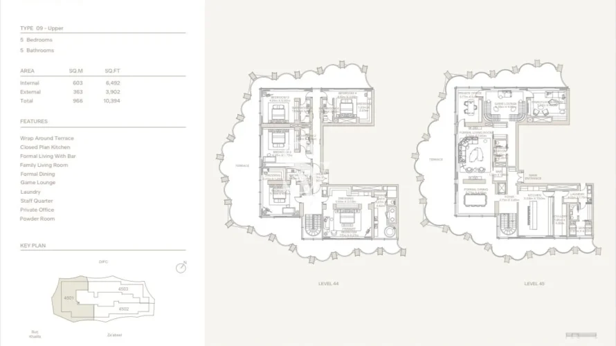 Appartement de 1 chambre à DIFC, UAE No. 147 № 7