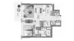 1 chambre Appartement plan d'étage «1BR», The Residences DIFC Zabeel District