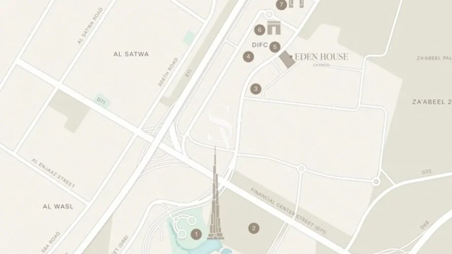 Пентхаус с 5 спальнями в  DIFC, Дубай, ОАЭ №149 № 14