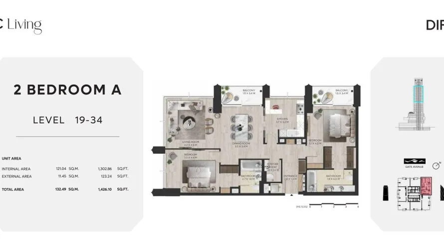 DIFC LIVING in DIFC, UAE No. 28 № 1